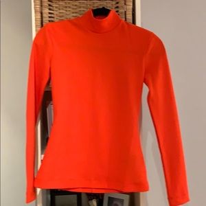NWOT H&M Orange 1/2 turtleneck